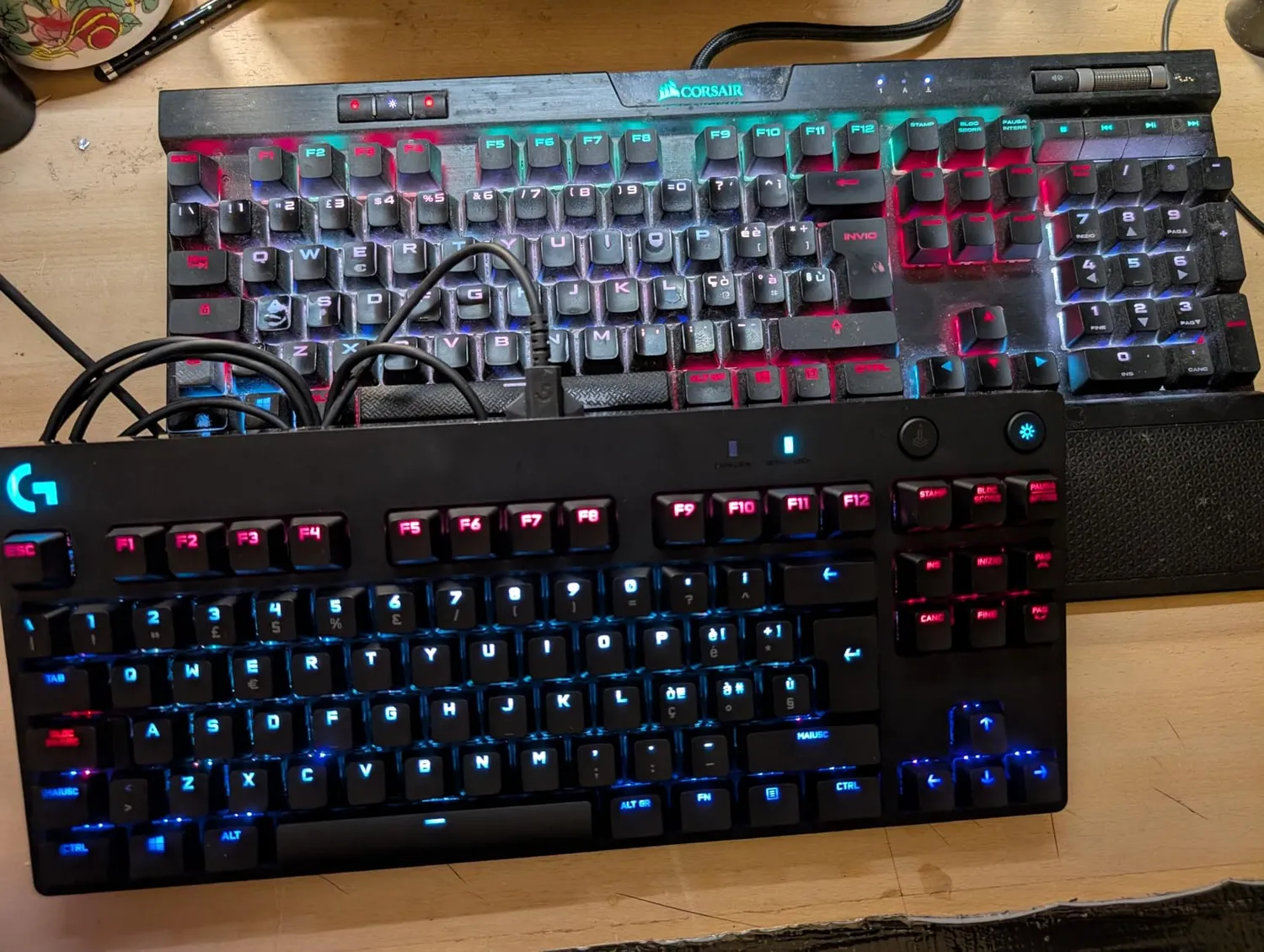 Logitech G PRO TKL tastiera gaming meccanica ITA nero GX Blue