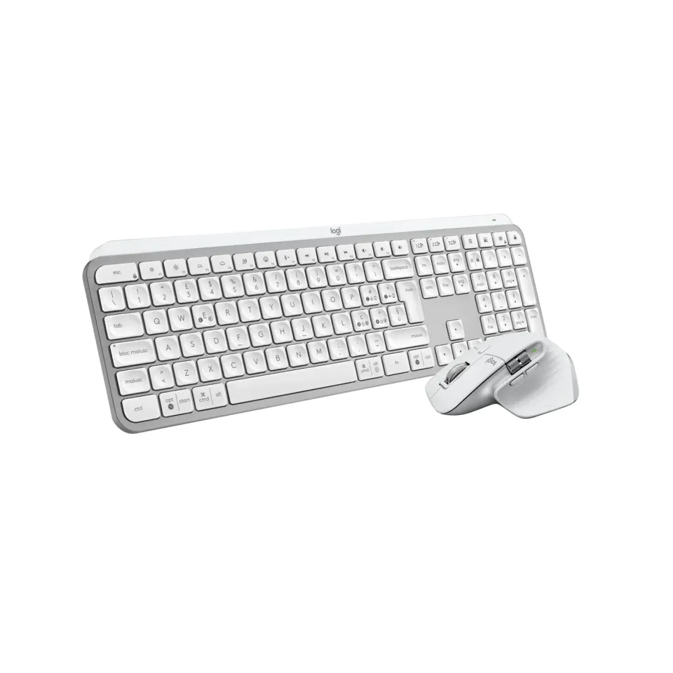 Logitech MX Keys S + MX Master 3S kit tastiera mouse grigio ITA