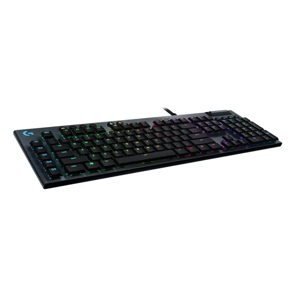 Logitech G G815 tastiera gaming cablata RGB tactile US low-profile