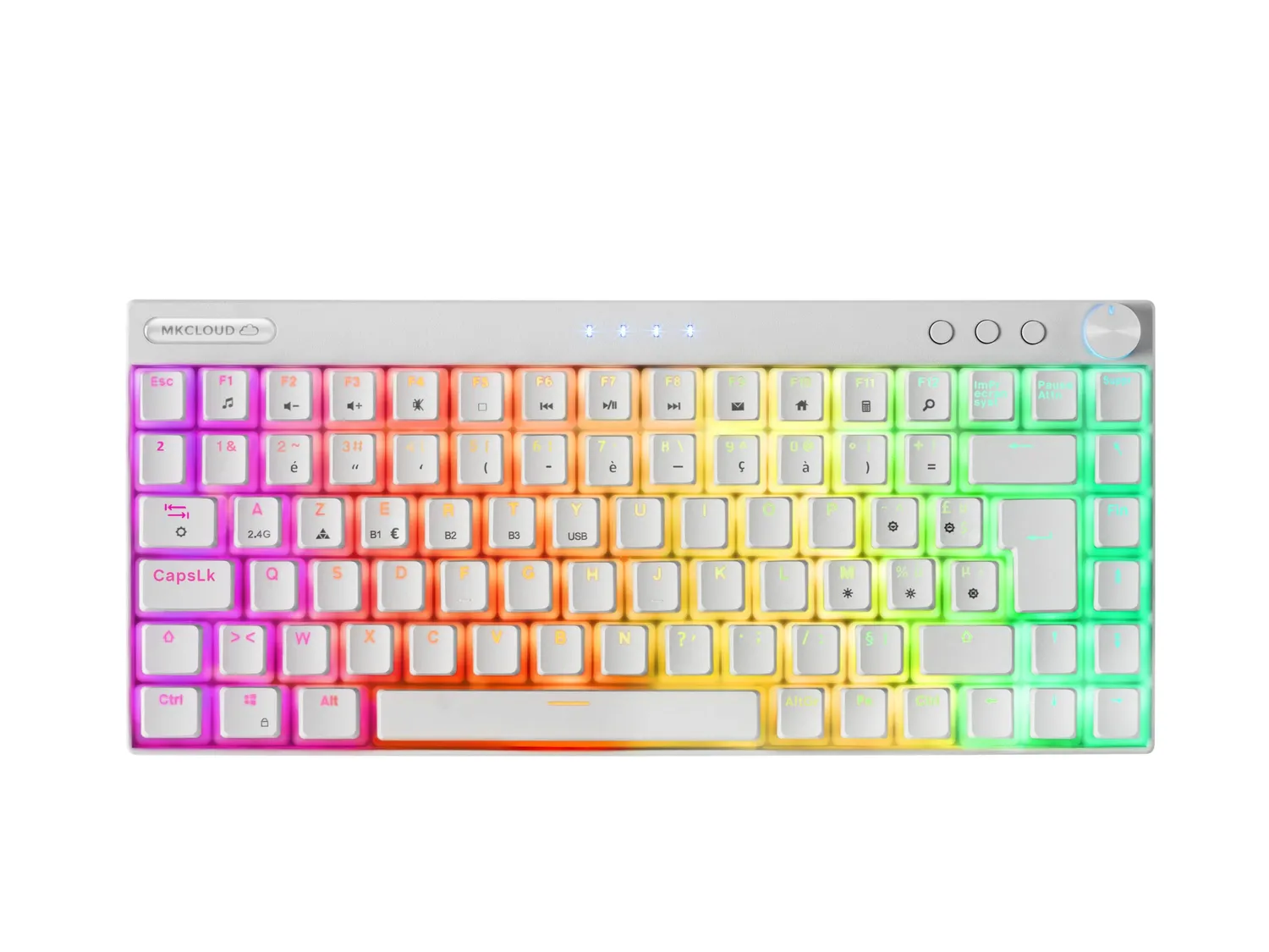 Mars Gaming MK023ES tastiera gaming TKL nera layout spagnolo