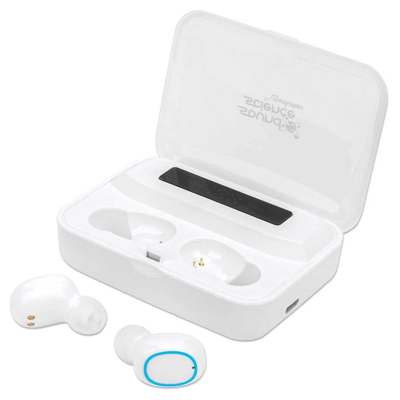Manhattan Sound Science auricolari true wireless bluetooth bianchi