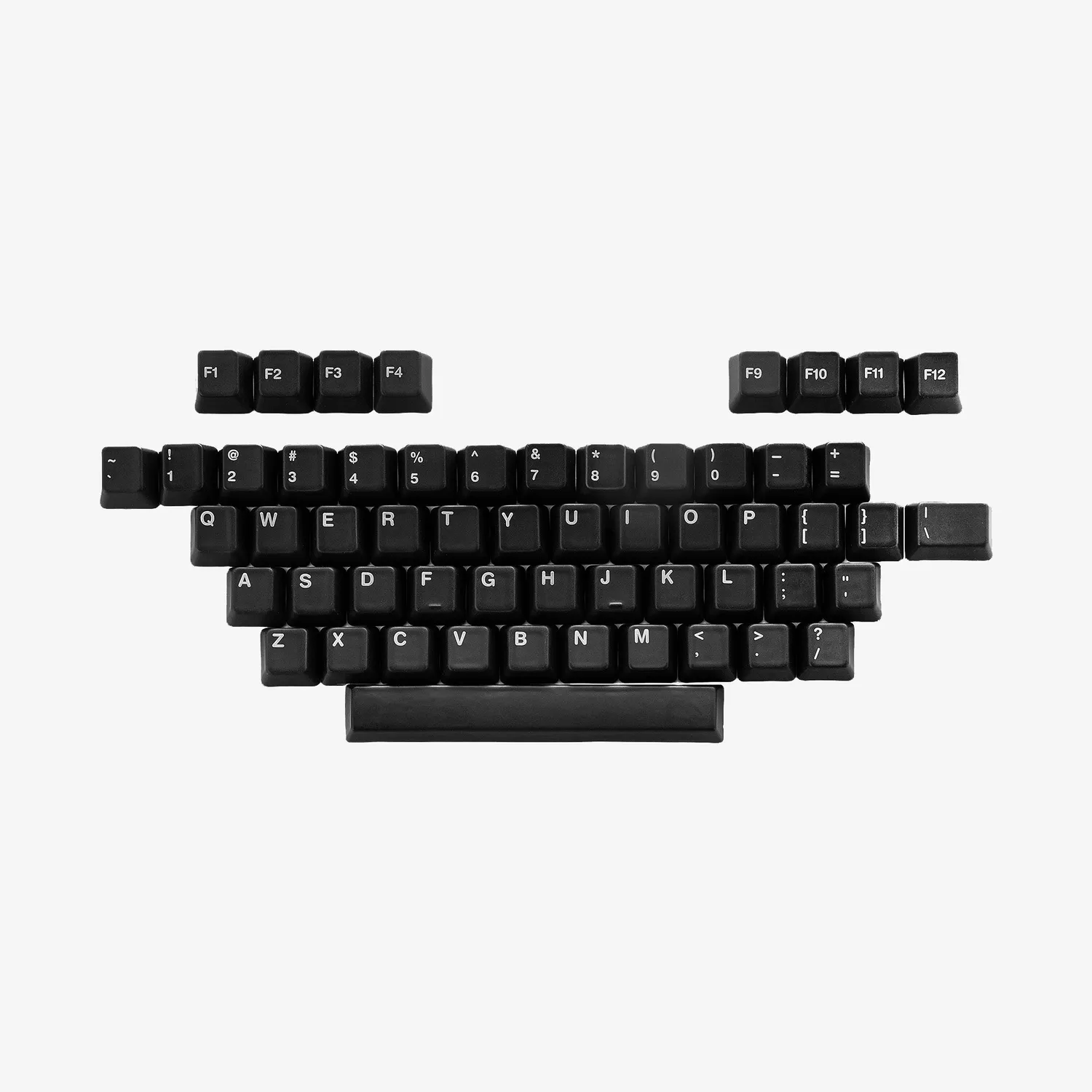 Cerakey Alpha Plus Matte V3 tasti ceramica Matte White con legende