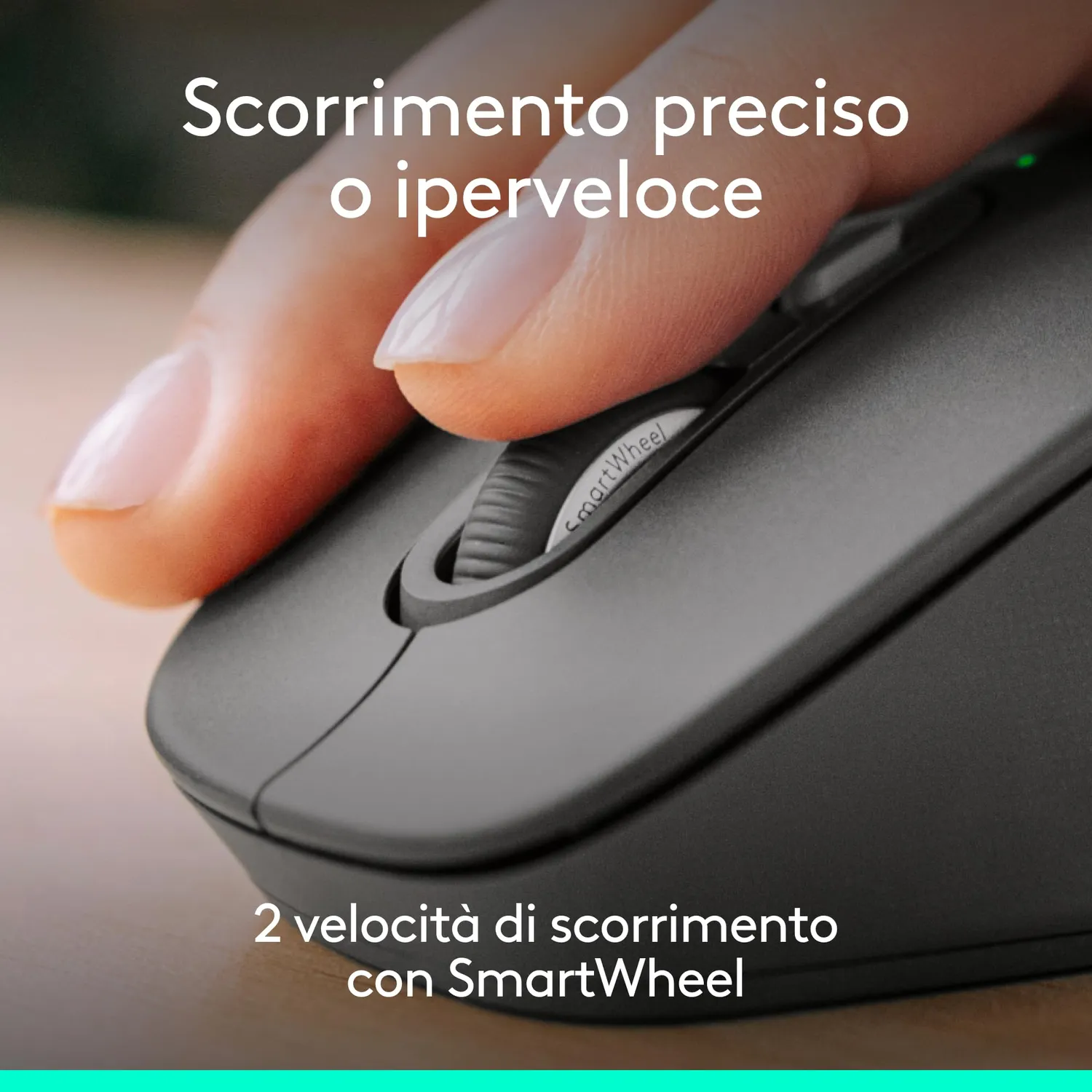 Logitech Signature Comfort Plus M850 L mouse wireless silenzioso