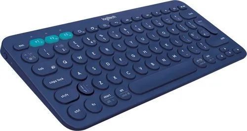 Logitech K380 tastiera Bluetooth blu multidispositivo