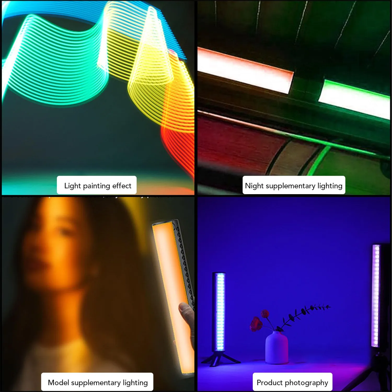 Zunate Bacchetta Luminosa LED RGB 15W 2600 mAh 1800-9000K