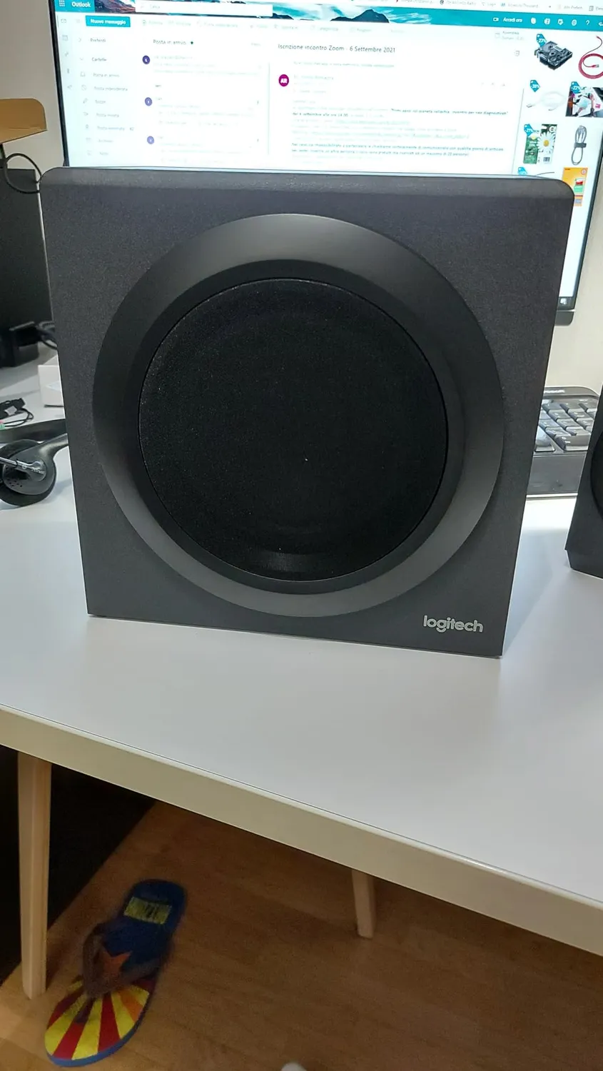 Logitech Z333 casse PC 2.1 con subwoofer 80W