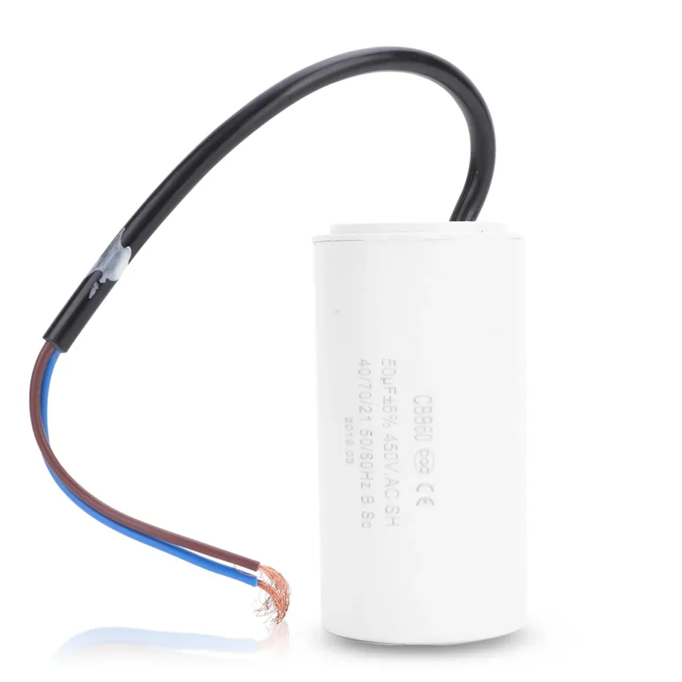 Zunate CBB60 Condensatore Avviamento Motore 50uF 450V
