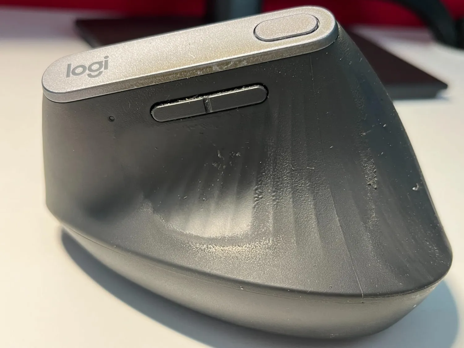 Logitech MX Vertical mouse wireless ergonomico 4000dpi grafite