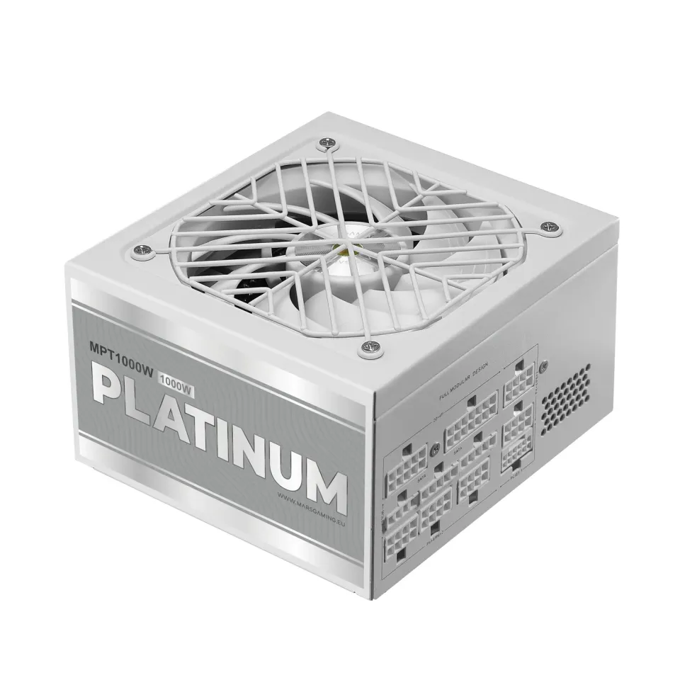 Mars Gaming MPT1000 alimentatore 1000W nero platinum