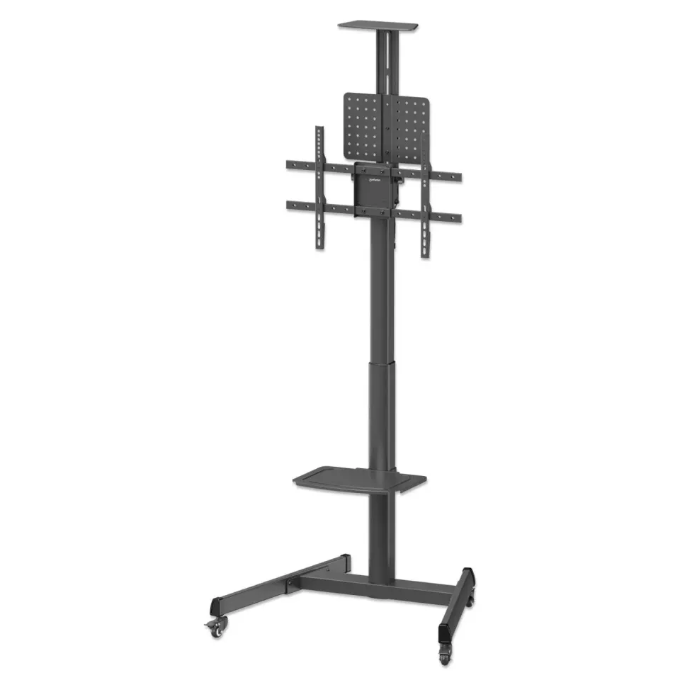 Manhattan Carrello TV 37-86" 70 kg nero regolabile