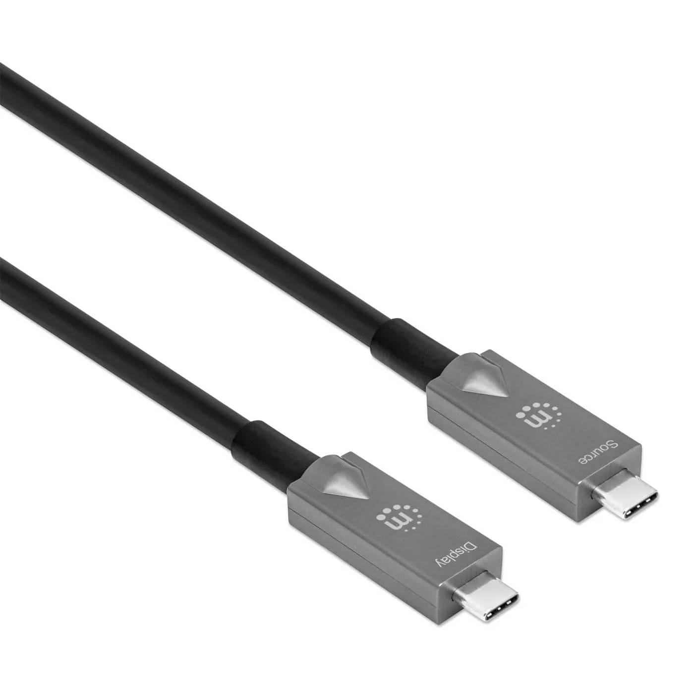 Manhattan cavo USB-C ottico attivo 10 m 10Gbps 60W 4K
