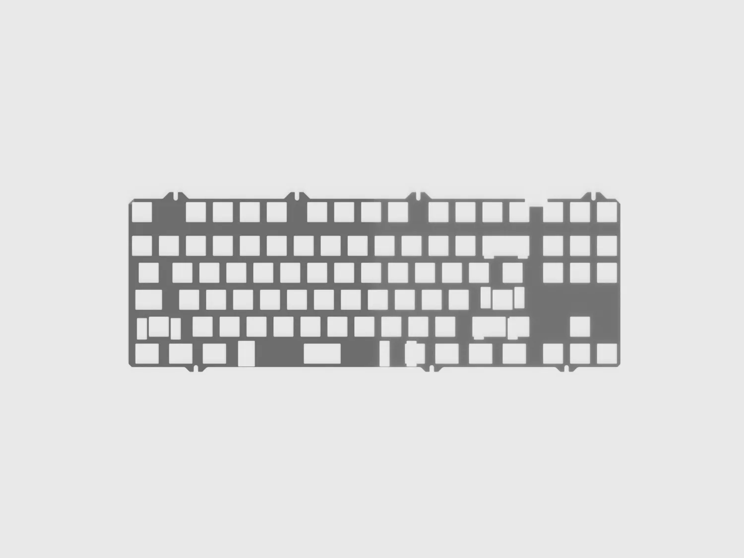 Blaine V2 SE addon tastiera PCB plate foam kit