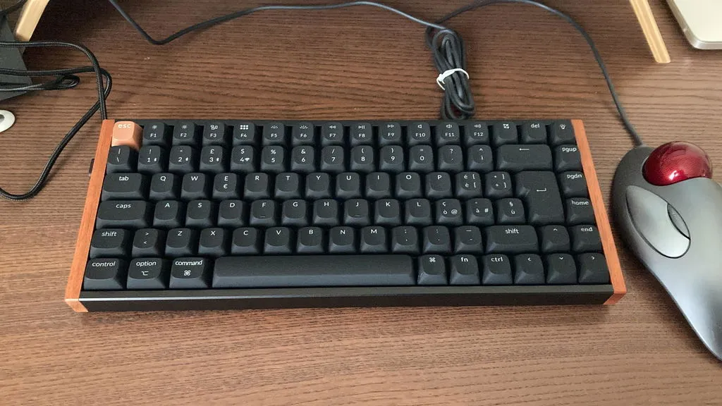 Keychron K2 HE tastiera magnetica 75% Special Ed. nera