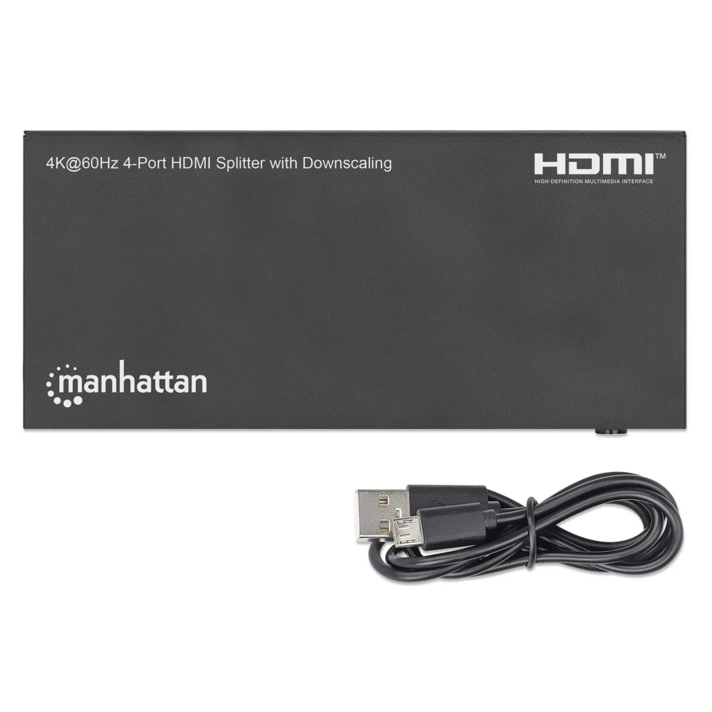 Manhattan splitter HDMI 4 porte 4K 60Hz downscaling