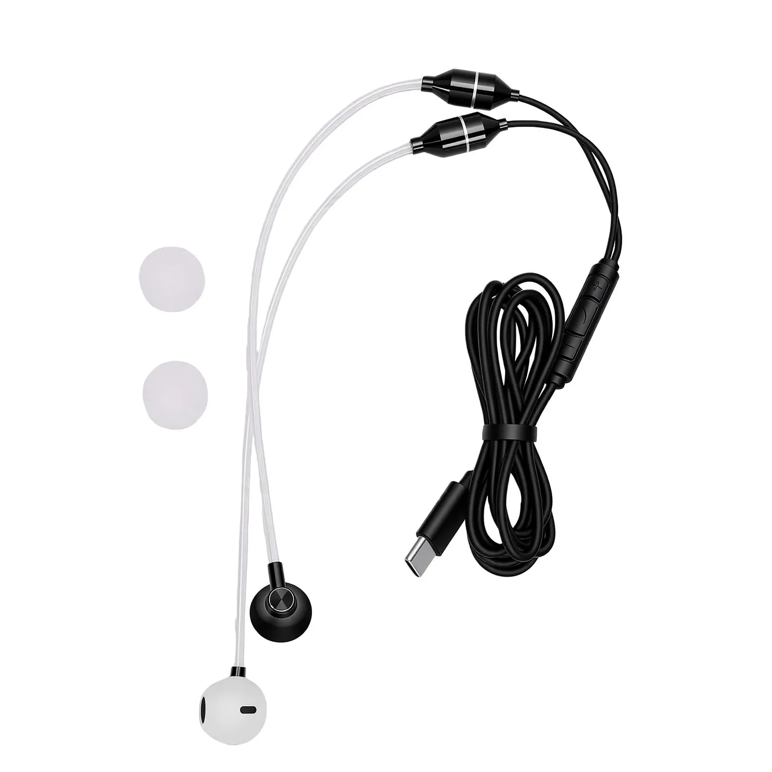 Zunate Auricolari Filo USB-C Air Tube 1.5m Alluminio