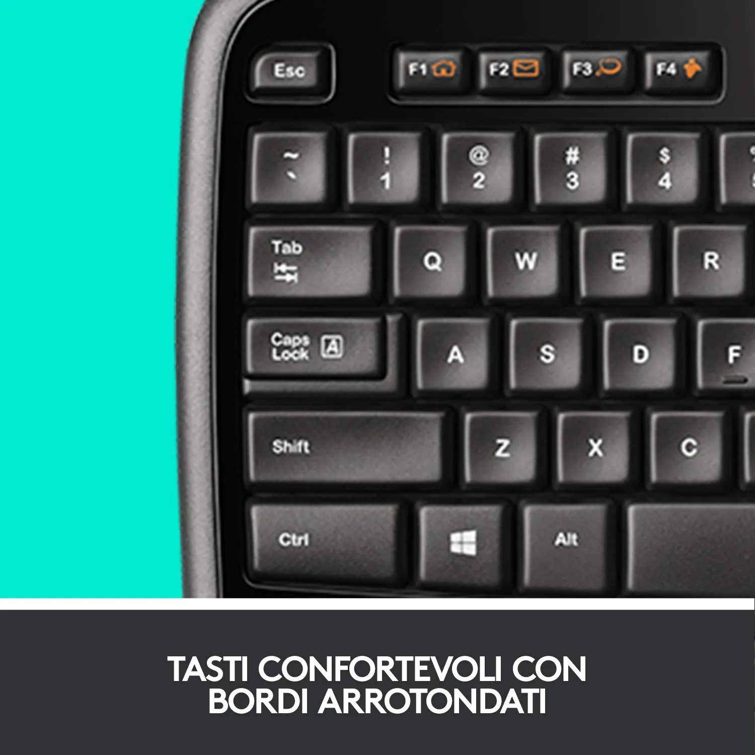 Logitech MK710 combo tastiera mouse wireless ITA QWERTY