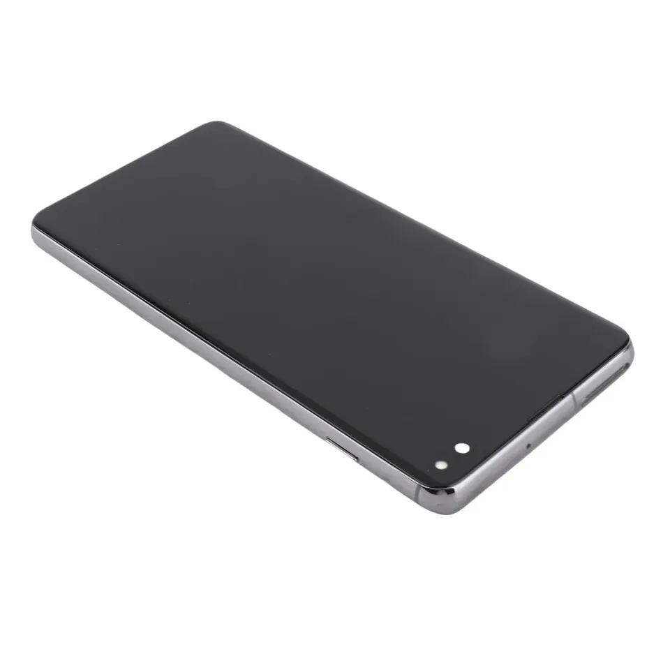Zunate schermo S10 Plus 6,4" AMOLED nero G975F con frame