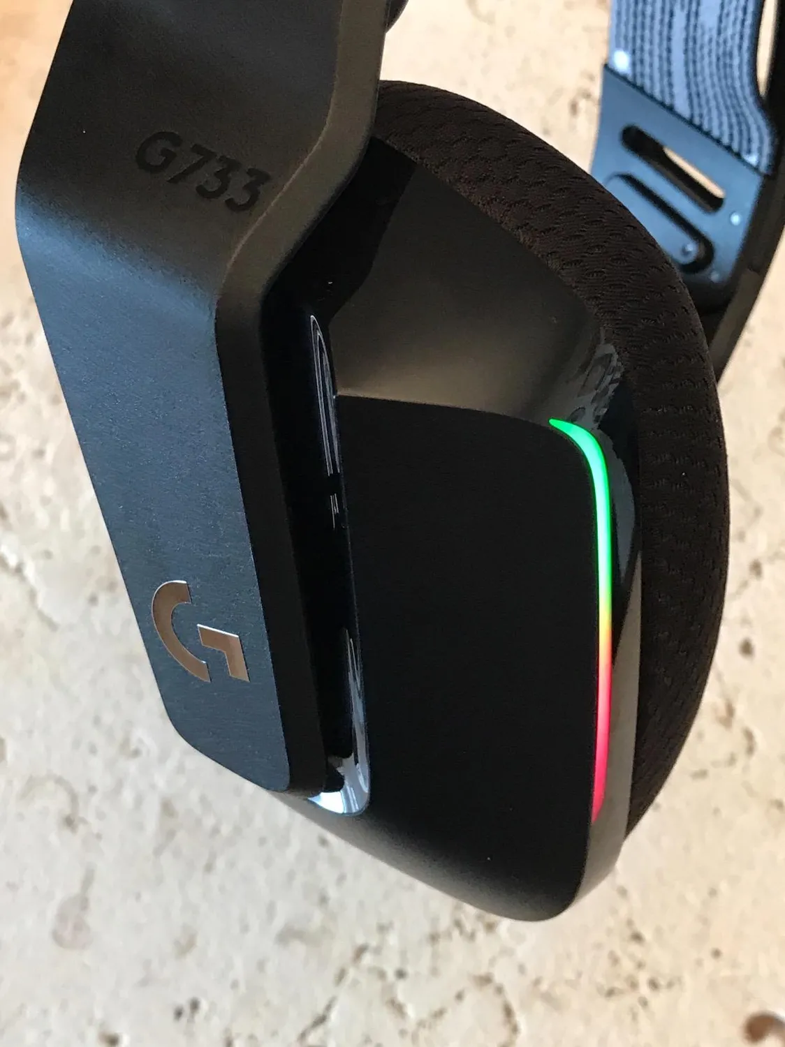 Logitech G G733 cuffie gaming wireless nere