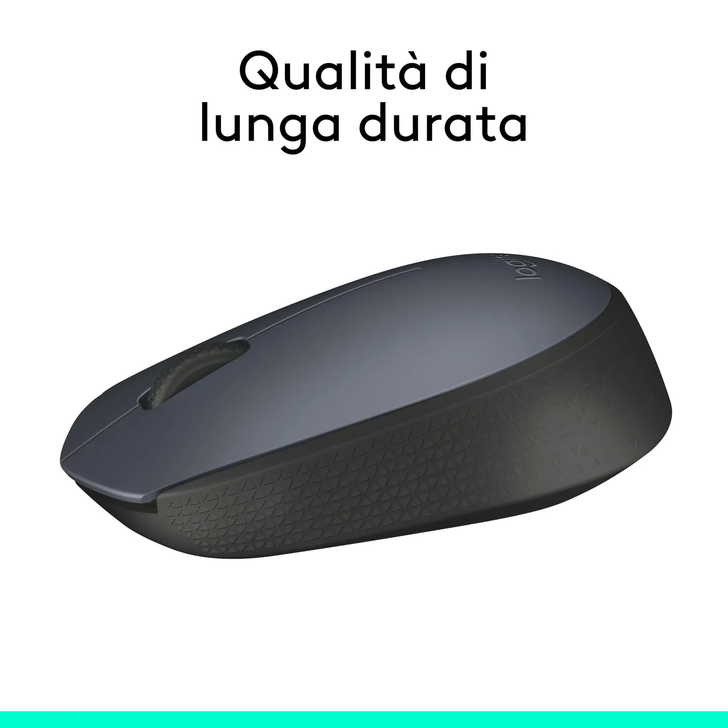 Logitech M170 mouse wireless grigio 2,4 GHz ricevitore USB