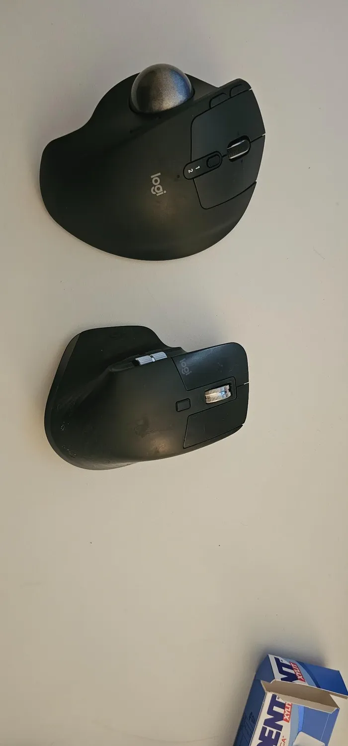 Logitech MX Ergo Trackball Mouse Wireless Ergonomico Precisione