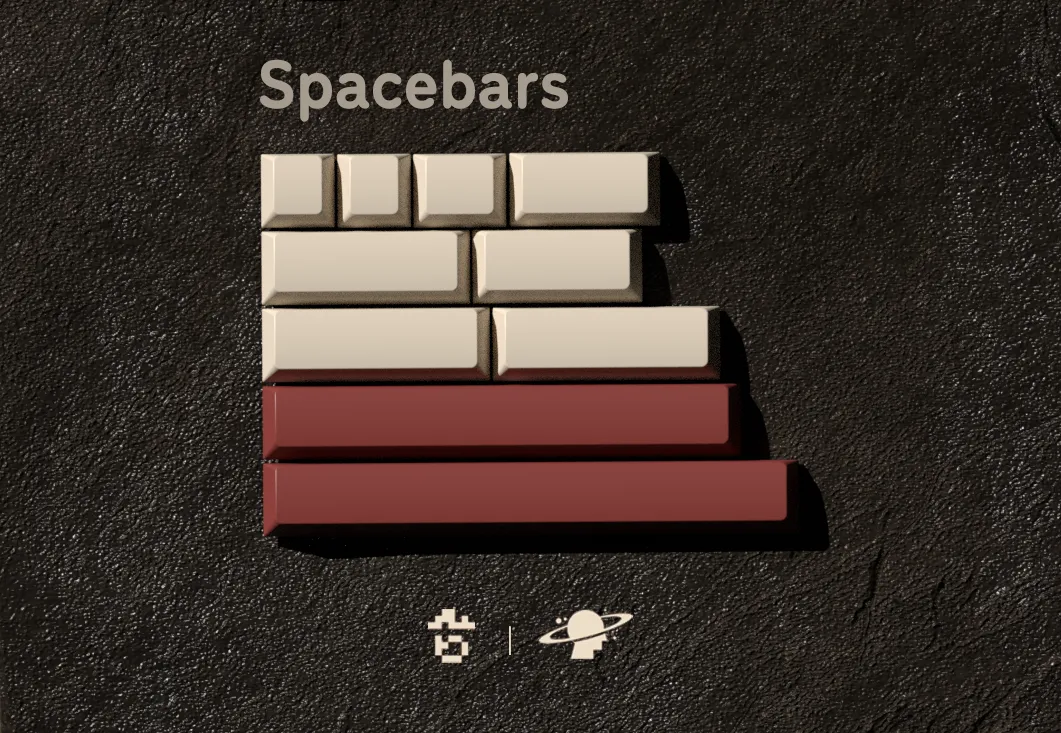 CoffeeKeys MW Nile keycaps PBT profilo Cherry