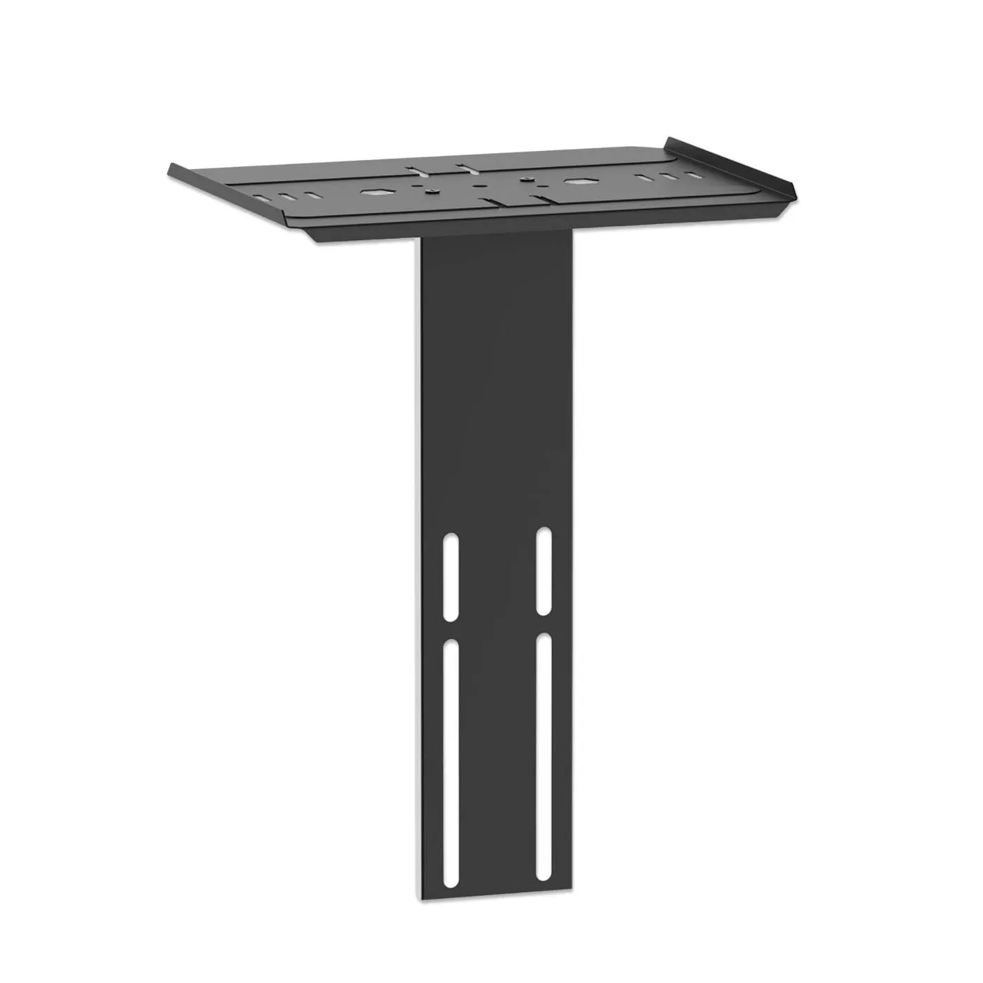 Manhattan Carrello TV 37-70" Regolabile con Ruote Nero