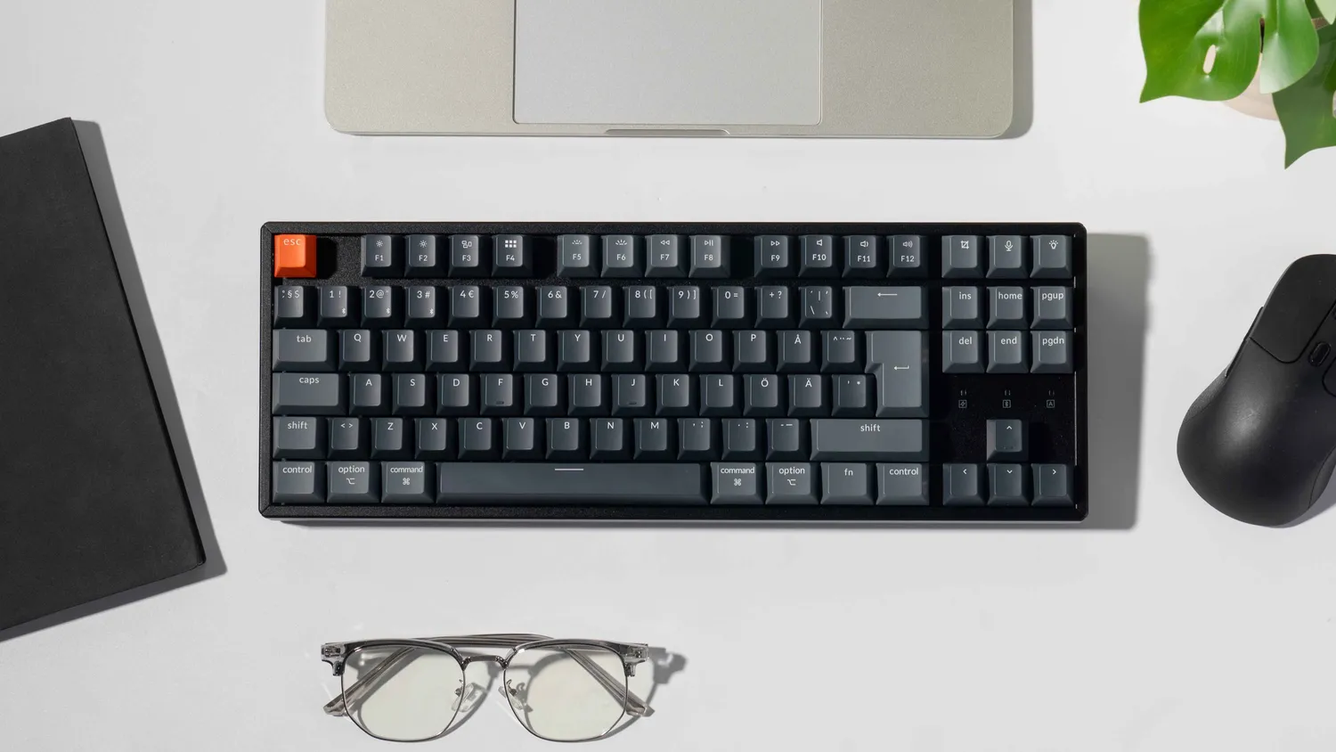 Keychron K8 V2 tastiera meccanica TKL ISO-ITA switch Red