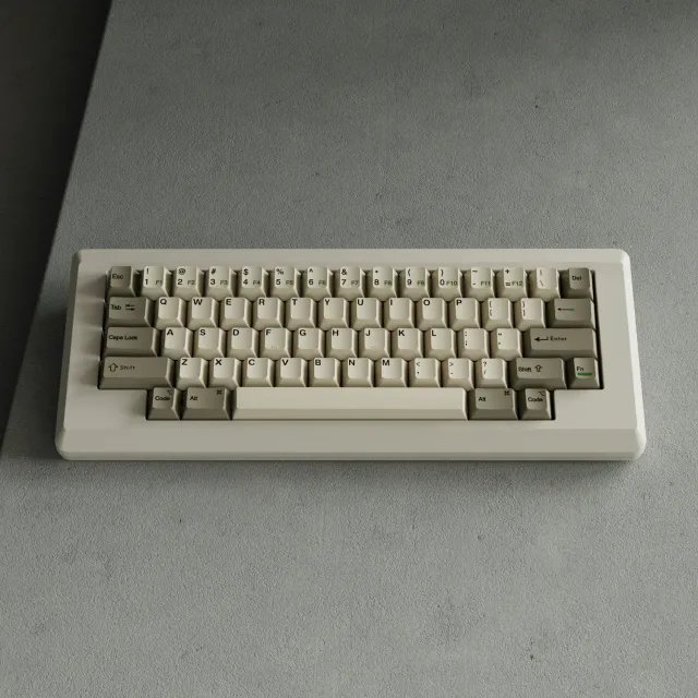 CoffeeKeys Vortex M0110 tastiera beige ANSI triple-mode
