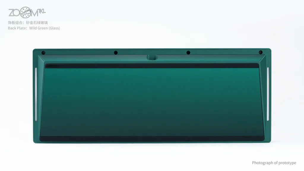 Meletrix Zoom TKL backplate posteriore extra
