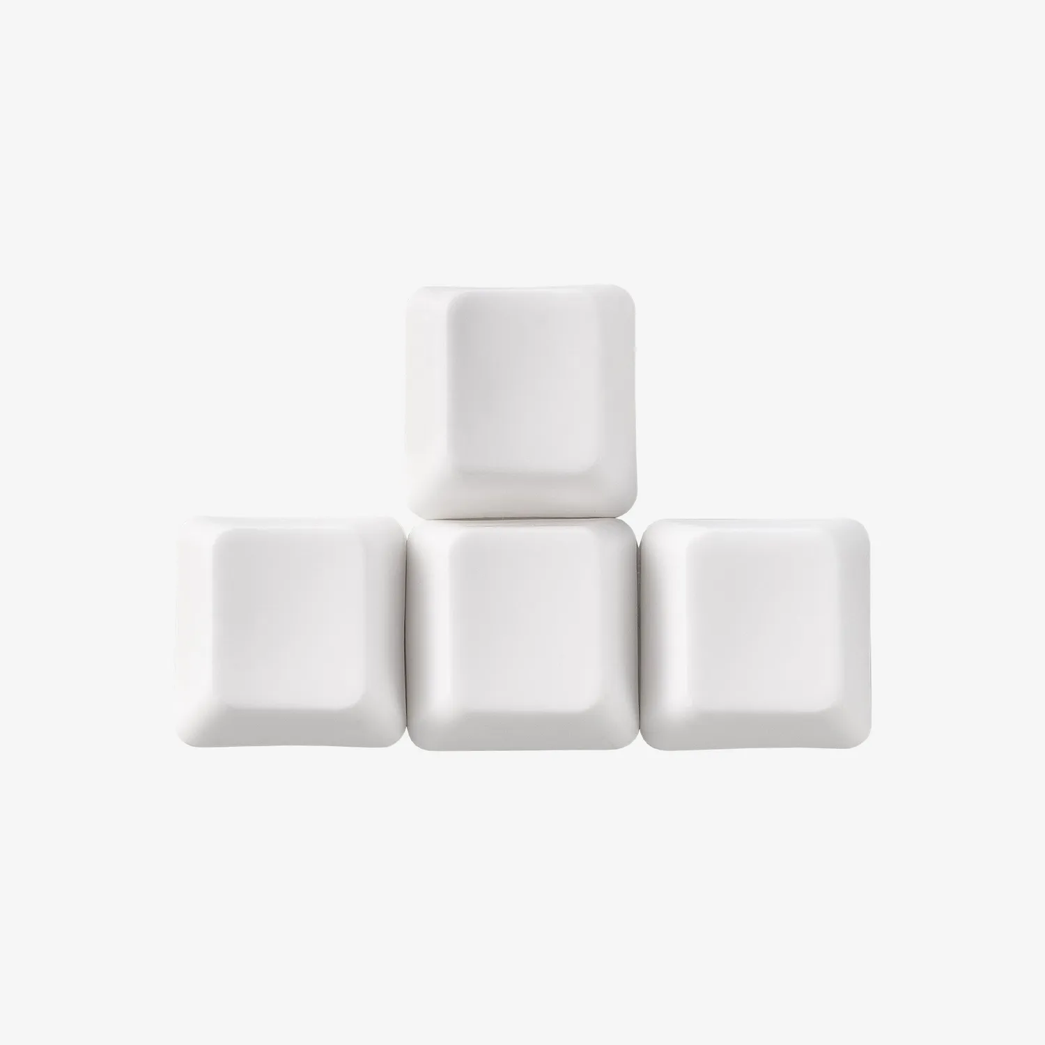Cerakey F Set RX1U 4 keycap ceramica bianca opaca