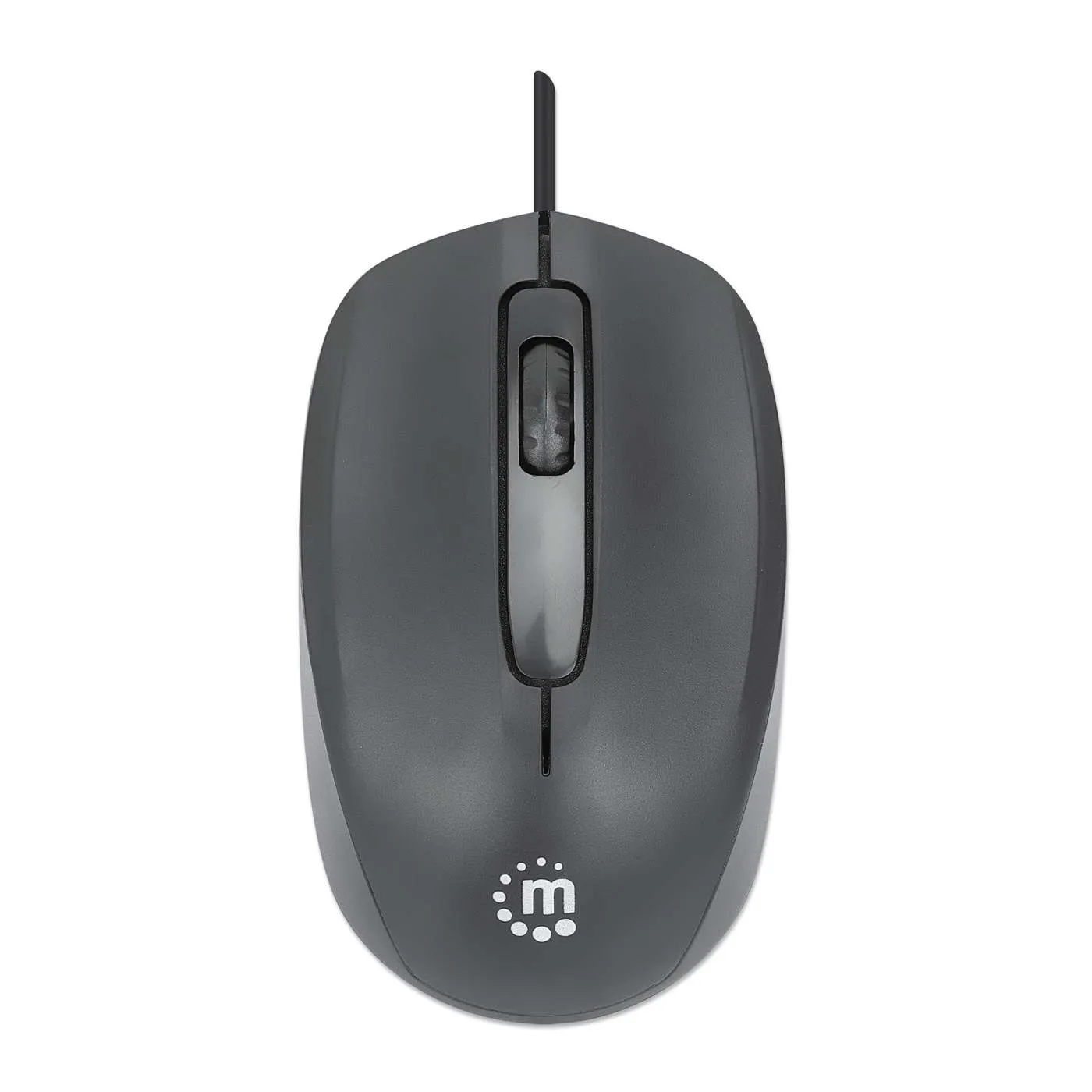 Manhattan Comfort II mouse USB nero 1000 DPI con filo