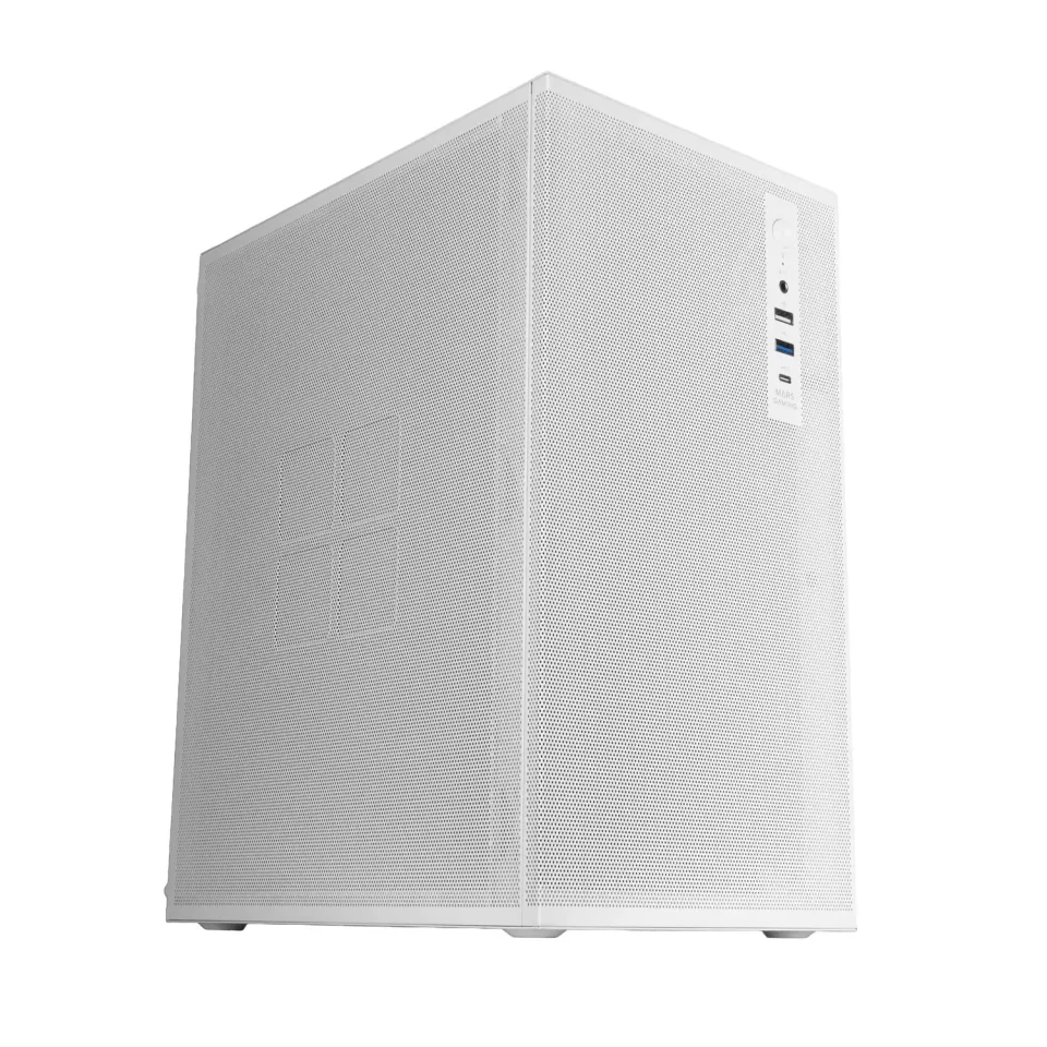 Mars Gaming MC-MeshPro case microATX bianco mesh
