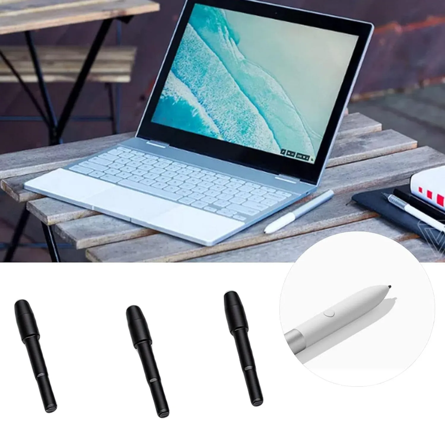 Zunate punte ricambio stilo 3 pezzi ThinkPad Active Pen 2