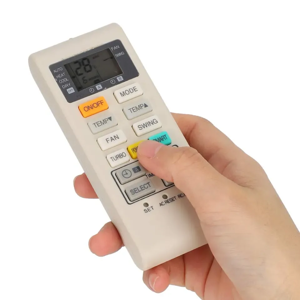 Zunate A75C4003 telecomando condizionatore bianco latte ABS