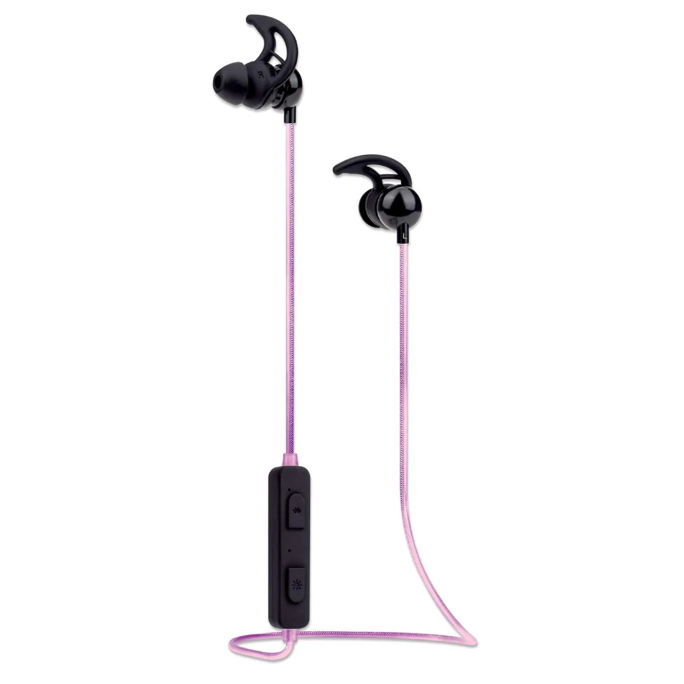 Manhattan Cuffie Bluetooth In-Ear Sport con LED Anti-pioggia