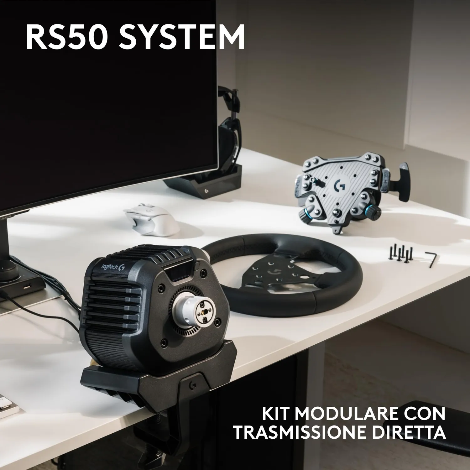 Logitech G RS50 Xbox volante da corsa direct drive 8 Nm