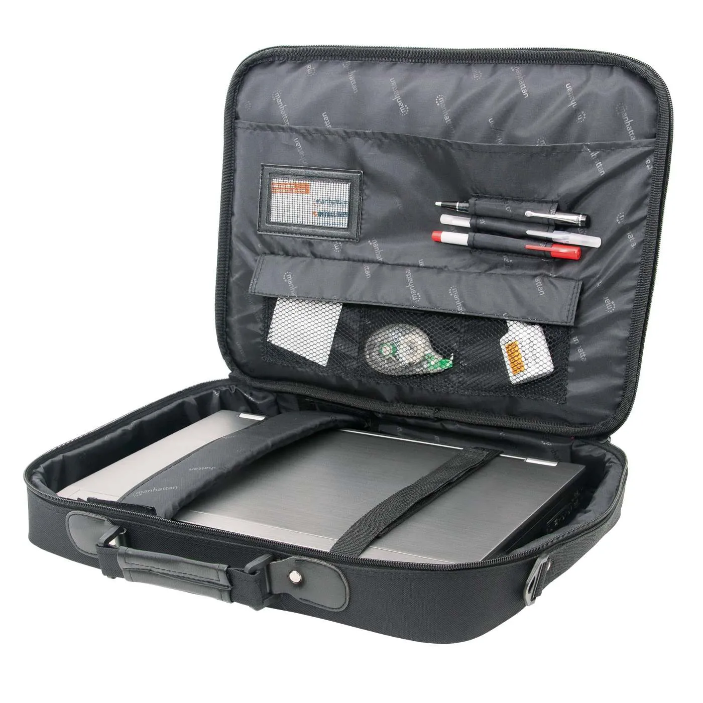 Manhattan Empire Borsa Laptop 17" nera leggera