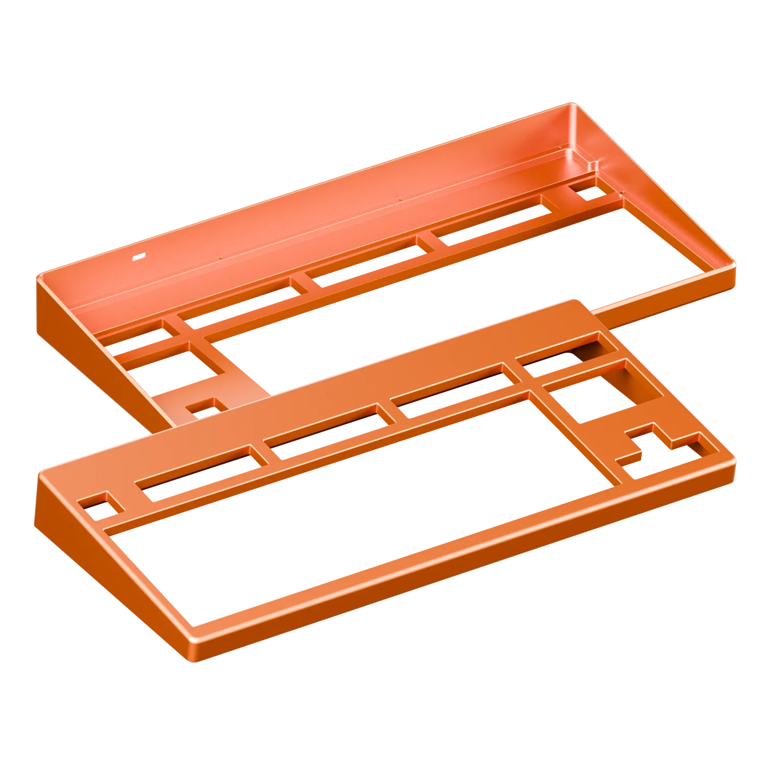 CoffeeKeys RF-8X Top WK case PC arancione tastiera TKL