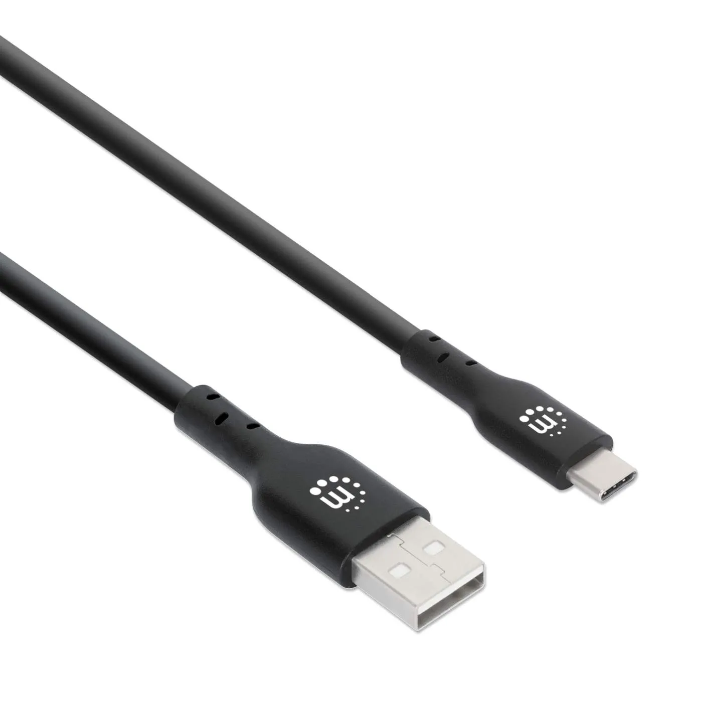 Manhattan Cavo USB-C 3m Nero Hi-Speed 480 Mbps