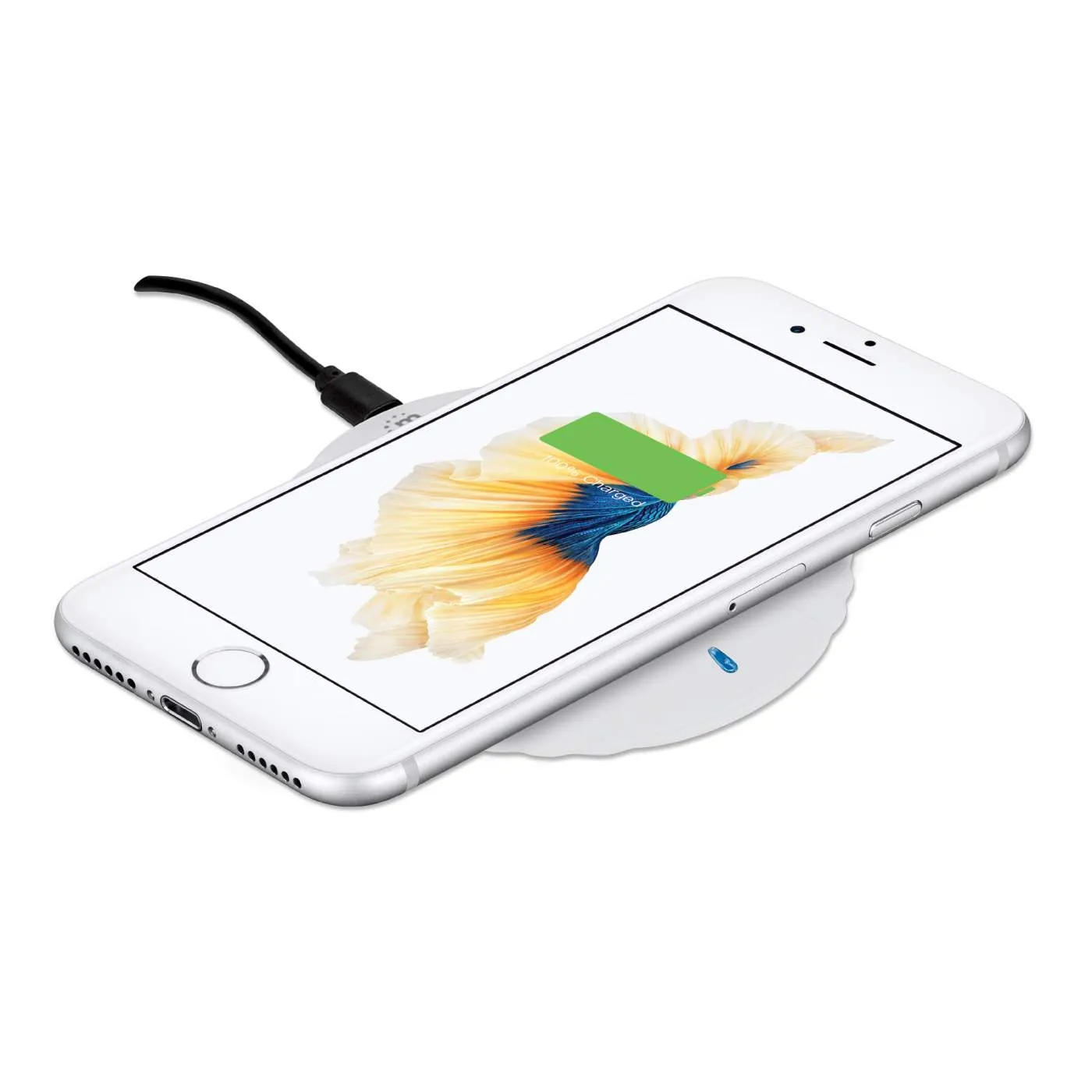 Manhattan Base Ricarica Wireless 5W Bianca