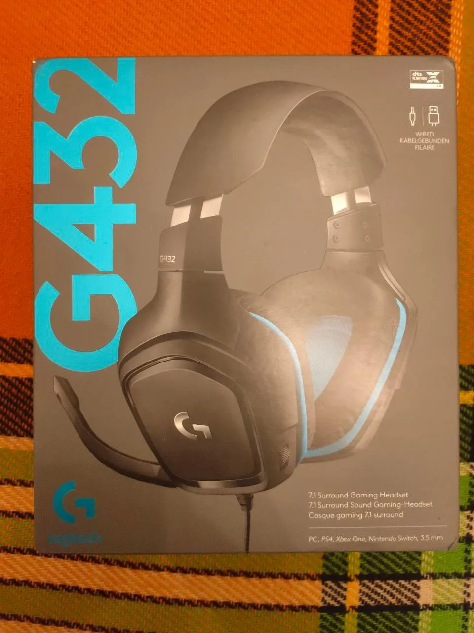 Logitech G G432 Cuffie Gaming Cablate DTS 50mm