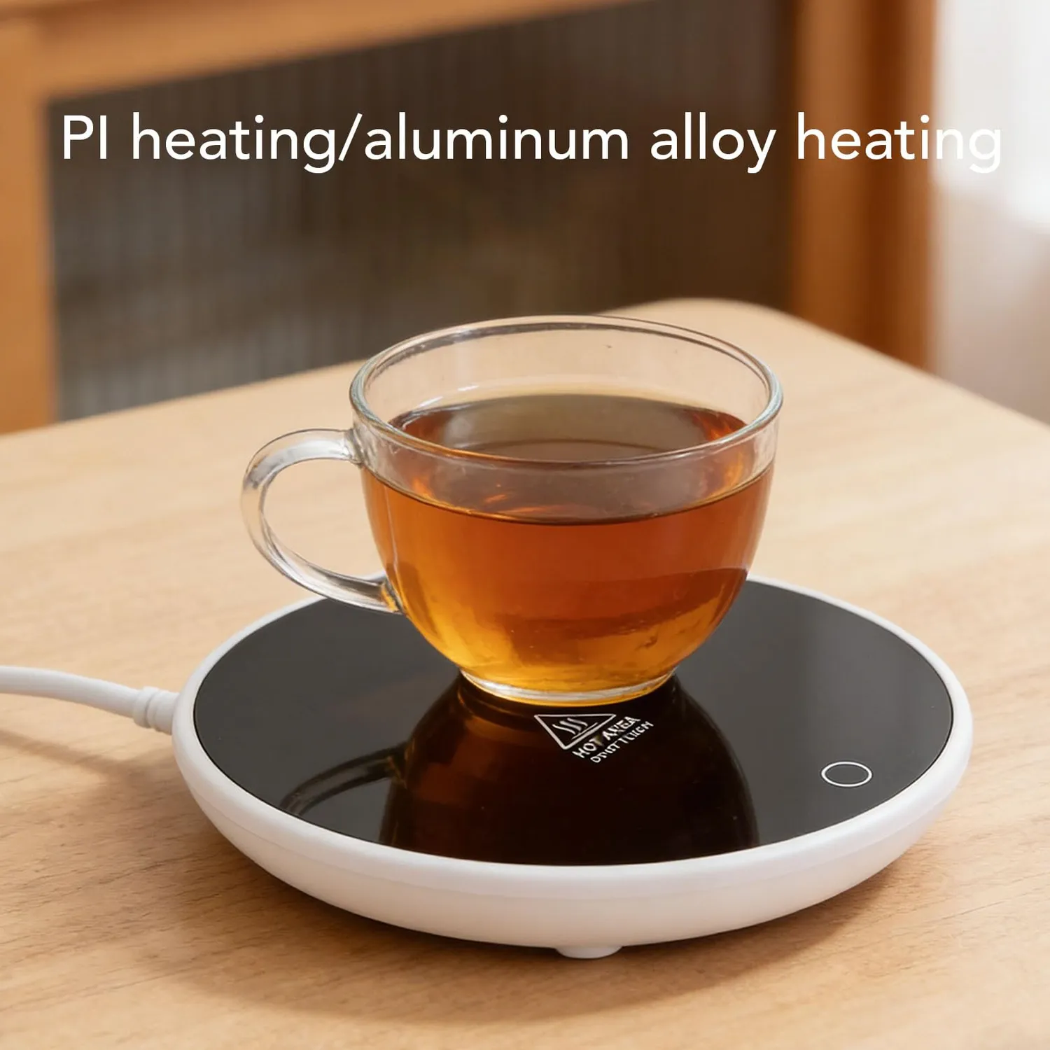 Zunate Scaldatazze Elettrico 55°C Spegnimento Automatico Casa