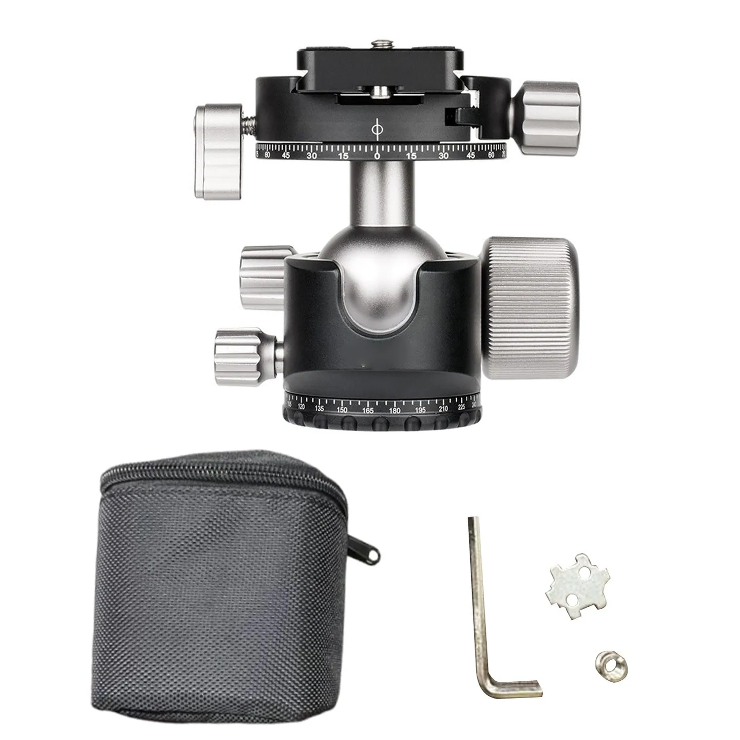Zunate D-35S testa sferica treppiede 360° 8 kg