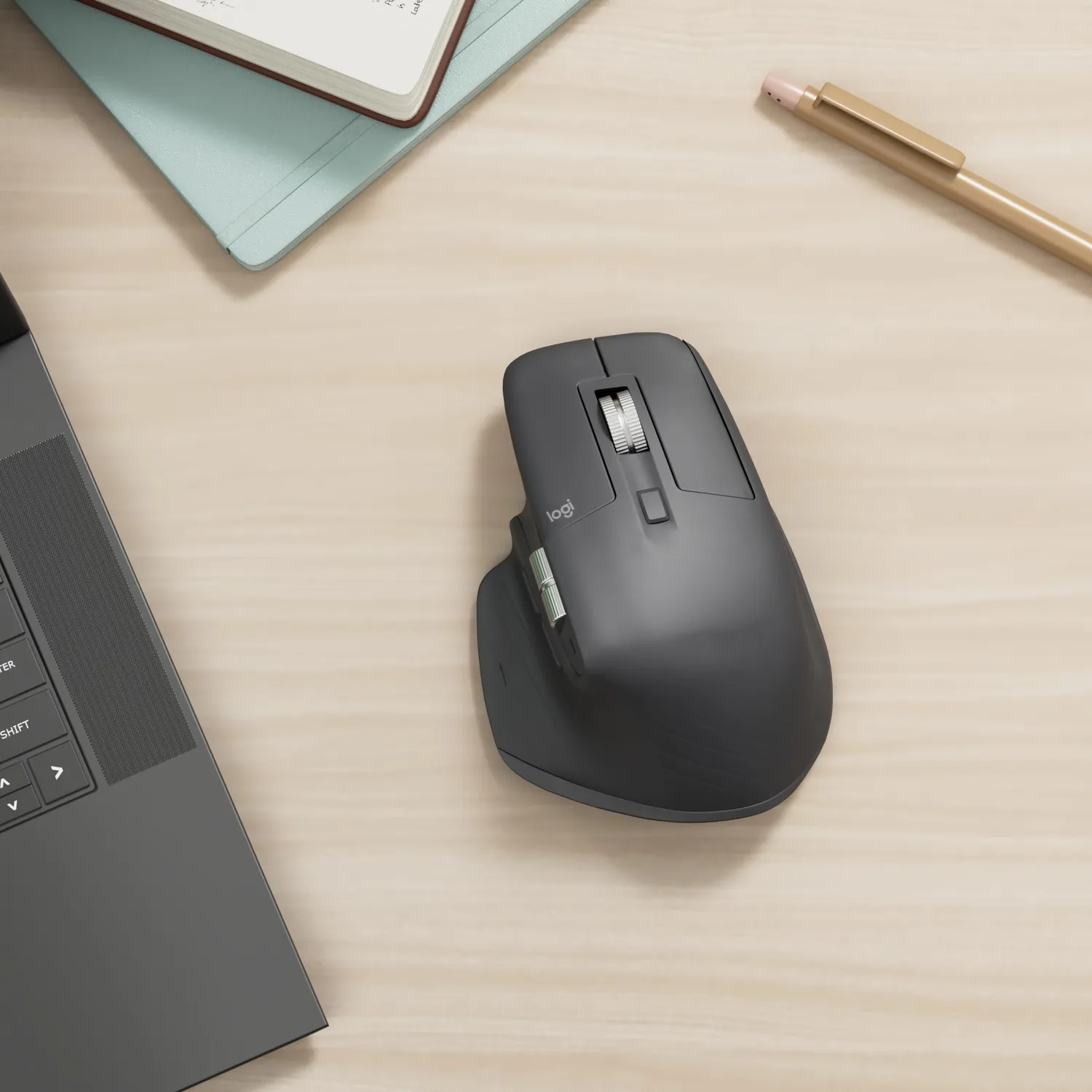 Logitech MX Master 3 mouse wireless nero ergonomico MagSpeed