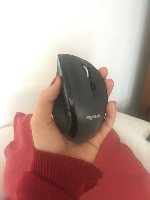 Logitech M705 Marathon mouse wireless nero 5 tasti