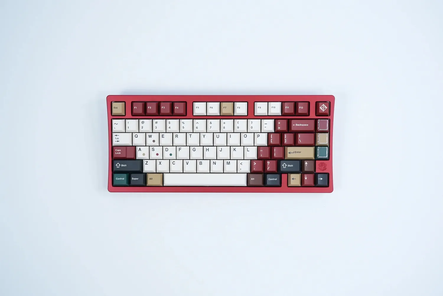 CoffeeKeys Rose75 tastiera 75% PC bicolore WK