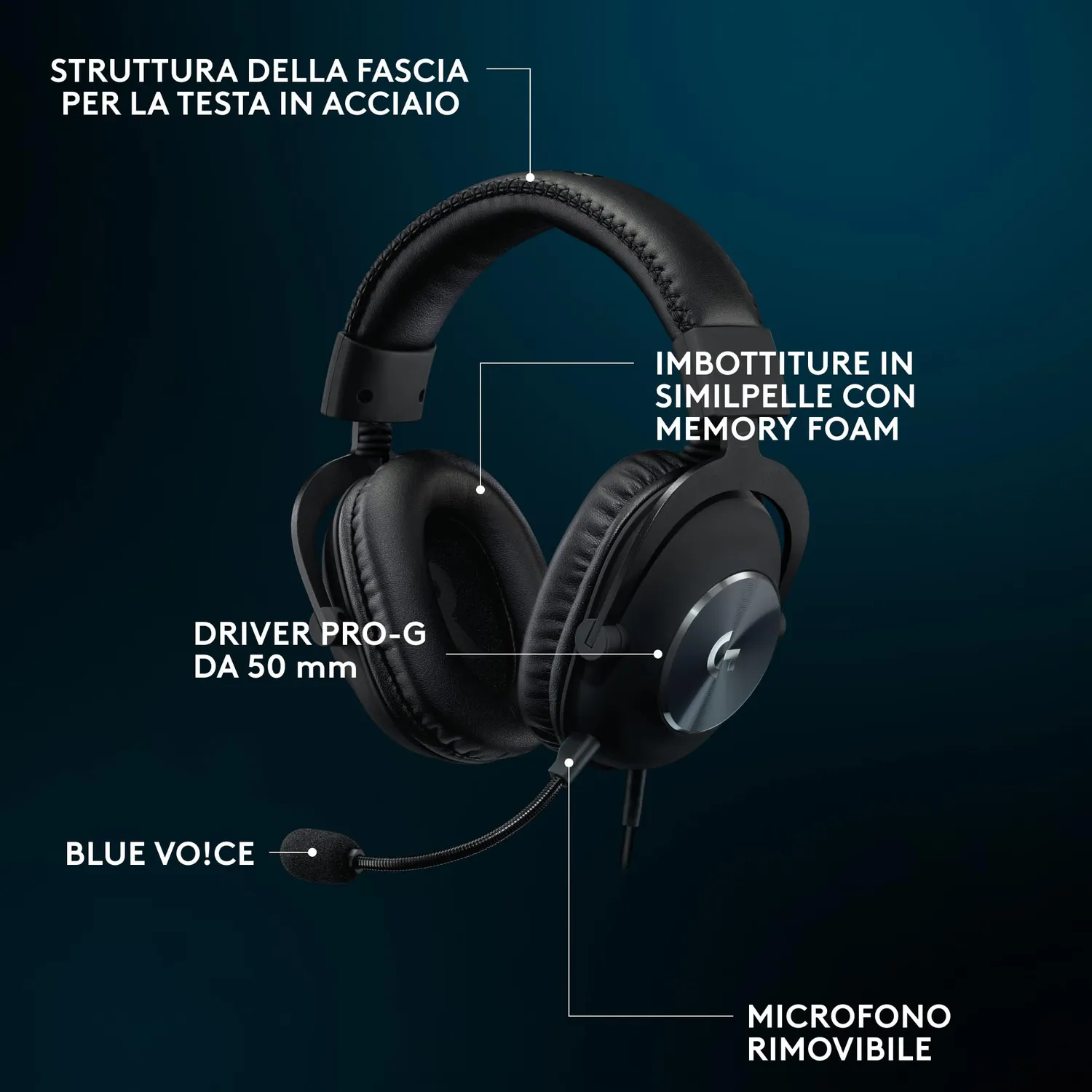 Logitech G Pro X SE cuffie gaming cablate Special Edition 7.1