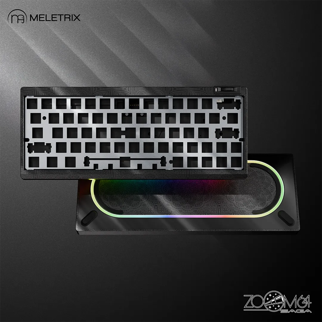 CoffeeKeys Zoom64 case kit tastiera mystic ink