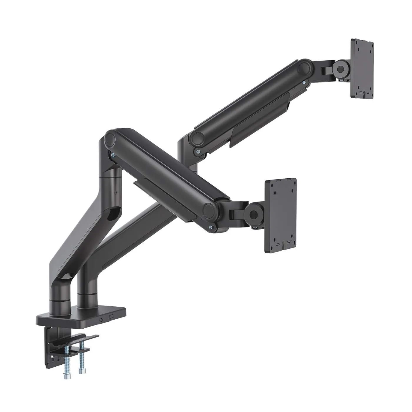 Manhattan Supporto Monitor Doppio 17-45 Pollici Alluminio 20 kg