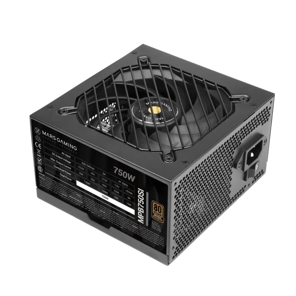 Mars Gaming MPB750SI alimentatore 750W Bronze nero